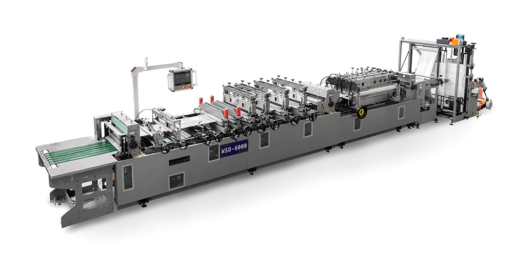 WSD-600B Three Side Seal Pouch Machine